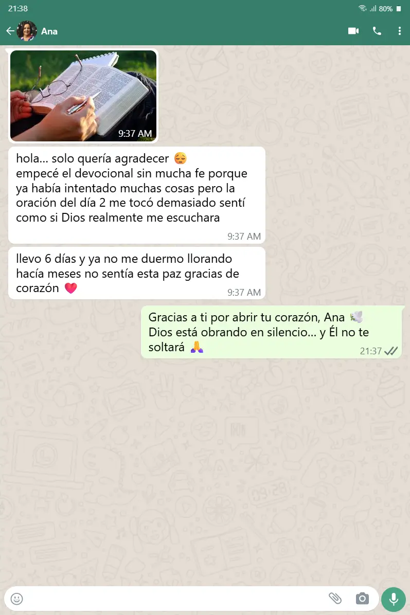 Testimonio de clienta 2
