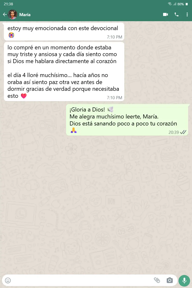 Testimonio de clienta 3